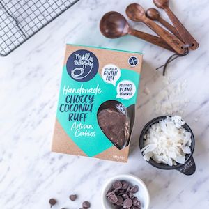 Coeliac Approved 1: Molly Woppy Choccy Coconut Ruff Cookies 185g