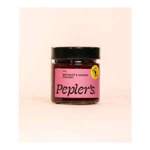 Pepler's Beetroot & Orange Chutney 240g - Bulk Buy Available