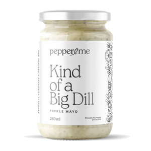 General Cooking: Pepper & Me Kind of a Big Dill Pickle Mayo 280ml - Bulk Buy Available