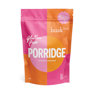 Bask & Co. Gluten Free Porridge - Almond & Cinnamon 400g