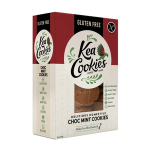Dairy Free: Kea Cookies Choc Mint Cookies 250g - Bulk Buy Discount Available