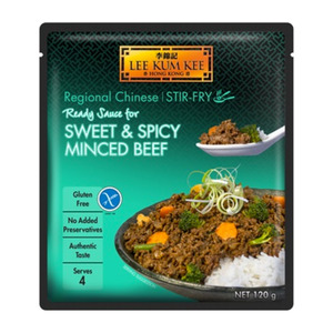 Coeliac Approved 1: Lee Kum Kee Ready Sauce Sweet & Spicy Minced Beef 120g