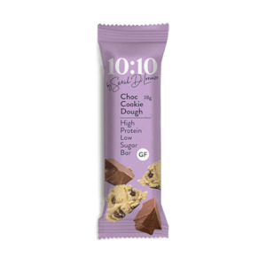 Quick Meals: 10:10 Protein Snack Bar - Choc Cookie Dough 38g