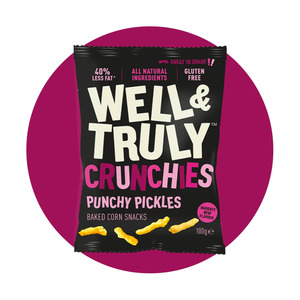 Well & Truly Crunchies Punchy Pickles 30g