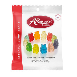 Sweets Treats: Albanese 12 Flavour Gummi Bears 100g
