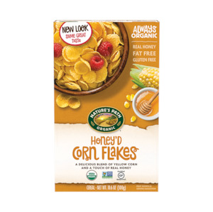 Nature's Path Organic Honey'd Corn Flakes 300g