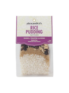 Alexandra's Ready Meals - Raisin & Toasted Almond Rice Pudding 230g