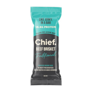 Keto: Chief Organic Beef Bars - Traditional 40g