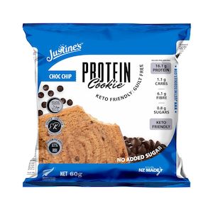 Justine's Keto Choc Chip Protein Cookies 75g