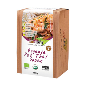 Sauce Stock Marinade: Lum Lum Organic Pad Thai Sauce 100g - Bulk Buy Discount Available