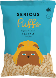 Serious Pea Puffs Sea Salt Multi-buy 12 x 12g