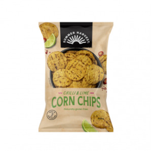 Summer Harvest Corn Chips Chilli Lime 200g - Bulk Buy Discount Available