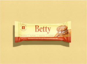 Betty Caramel Cookie Dough Protein Bar 52g - Bulk Buy Discount Available