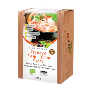 Lum Lum Pasta Sauce Bulk: Lum Lum Organic Tom Yum Paste 100g - Bulk Buy Discount Available