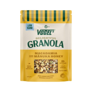 Vogel's Delightful Granola Macadamia & Manuka Honey 360g