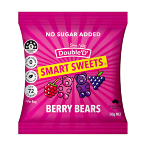 Double "D" Smart Sweets Berry Bears 50g