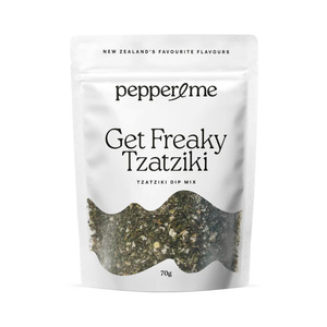 General Cooking: Pepper & Me Get Freaky Tzatziki Dip Mix
