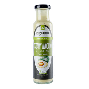 General Cooking: Ozganics Creamy Avocado Dressing 250ml