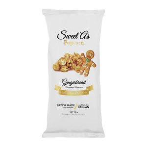 Sweet As Gingerbread Flavoured Popcorn 150g