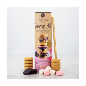 The Remarkable Chocolate Co. Smores Kit with luxury 70% Dark Chocolate 285g