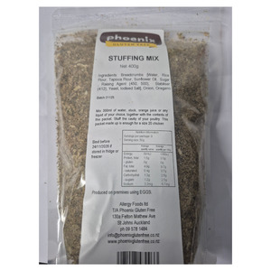 Phoenix Bakery Stuffing Mix 400g