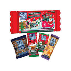 Moo Free Christmas Caramel Filled Crimbo Prezzies 65g