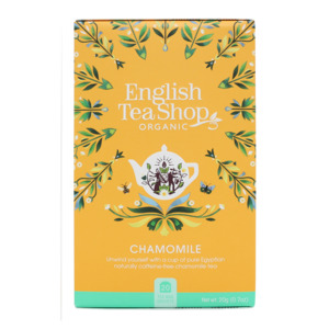 English Tea Shop Organic Chamomile Teabags 20pc