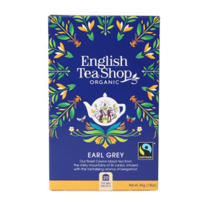 English Tea Shop Organic Earl Grey Teabags 20pc