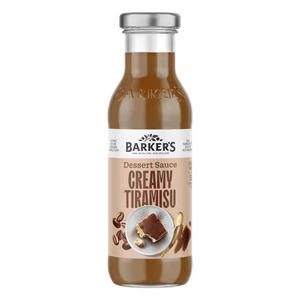 Vegan: Barkers Tiramisu Dessert Sauce 345g