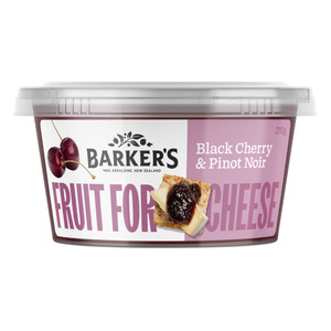 Barkers Black Cherry & Pinot Noir Fruit for Cheese 210g