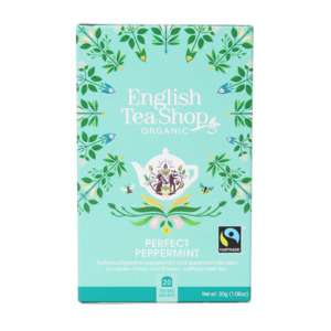 Beverages: English Tea Shop Organic Peppermint Teabags 20pc
