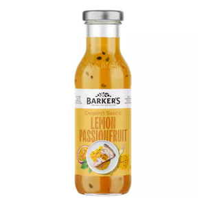 Christmas Sale: Barkers Lemon Passionfruit Dessert Sauce 345g