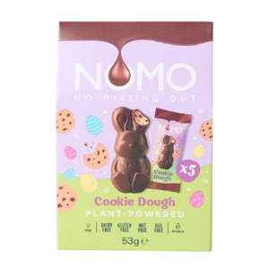 Dairy Free: NOMO Creamy Vanilla Easter Bunny 5 pack 53g - LIMITED AVAILABILITY