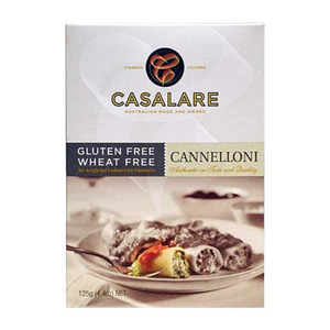 Pasta Rice Noodles: Casalare Gluten Free Cannelloni