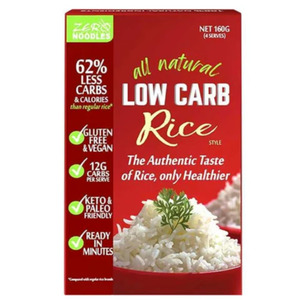 Pasta Rice Noodles: Zero Slim & Healthy Noodles all Low Carb Rice 160g