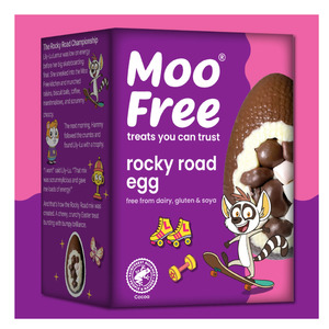 Moo Free Easter Rocky Road Egg 85g - LIMITED STOCK