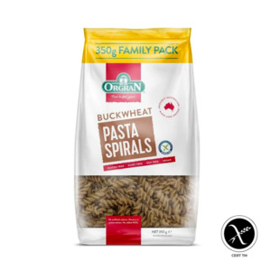 Orgran Buckwheat Pasta Spirals 350g
