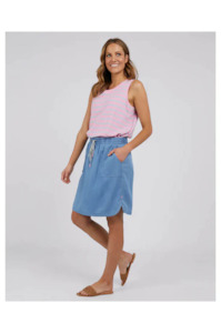 Emmy chambray skirt
