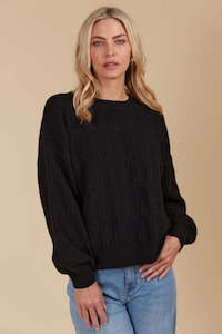 Isle Of Mine: Hera Jumper - Onyx