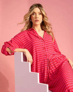 Casablanca Shirt - Chilli/Pink