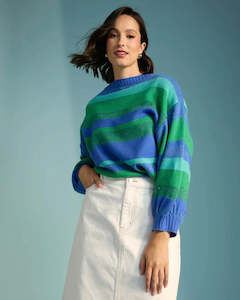 Haven: Yuma Jumper - Blue/Oasis