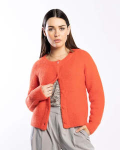 Cozy Cardi / Fire Red