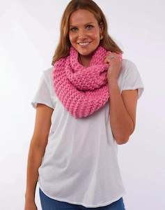 Sale: Organic Loop Scarf - Pink