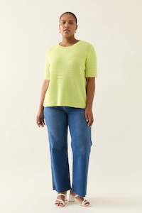 Sylvie Knit TShirt - Pomelo