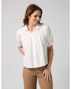 Stella Gemma: Mimi Blouse - Milk