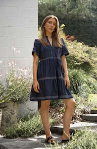 Stella Gemma: Willa Dress - Navy