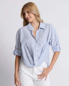 On Repeat Blouse / Sea Stripe