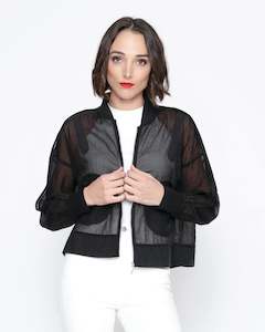 Coats: Cerise Jacket / Black