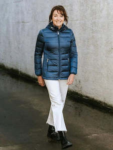 Coats: Lynnette Packable Down Jacket / Moonlight