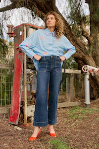 Bobbi 7/8 Jean / Denim Mid Wash